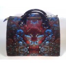Borsa velluto blu 