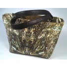 Borsa vaschetta in pvc stampato disegno ulivi